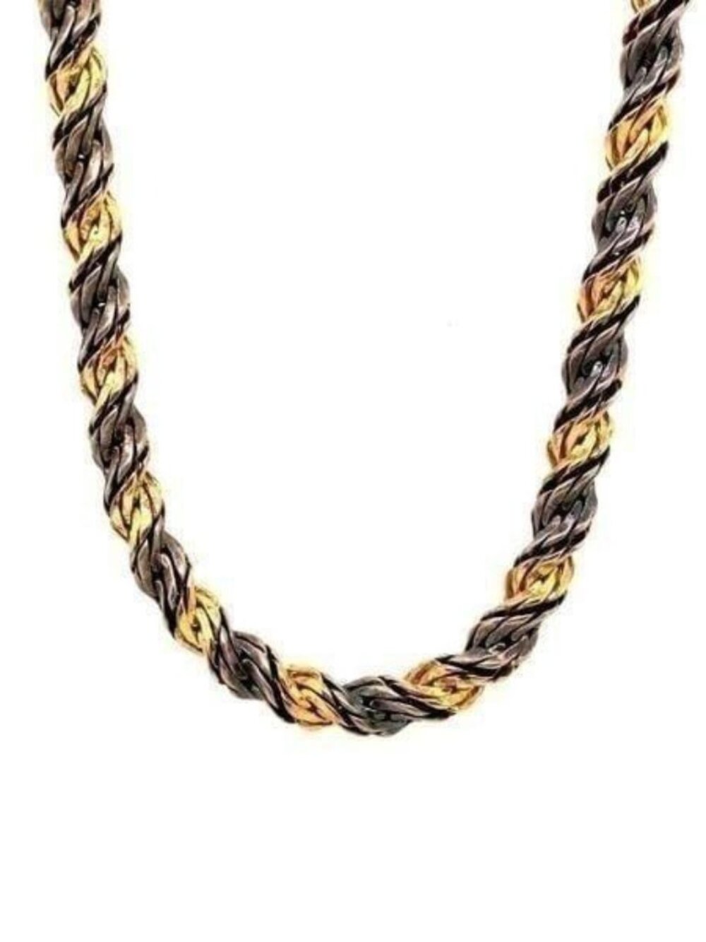 Gold/Black Necklace (n3)‎